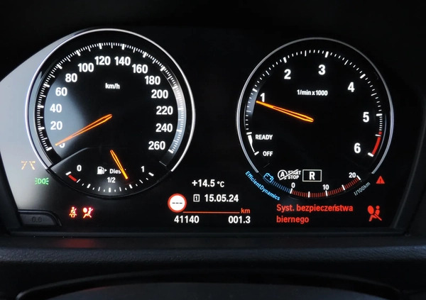 BMW X1 cena 96900 przebieg: 41140, rok produkcji 2019 z Bychawa małe 781